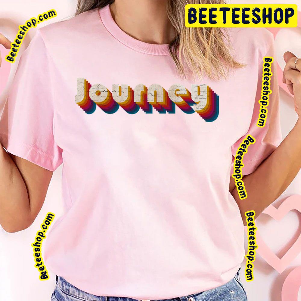 Retro Style Text Journey Trending Unisex T-Shirt