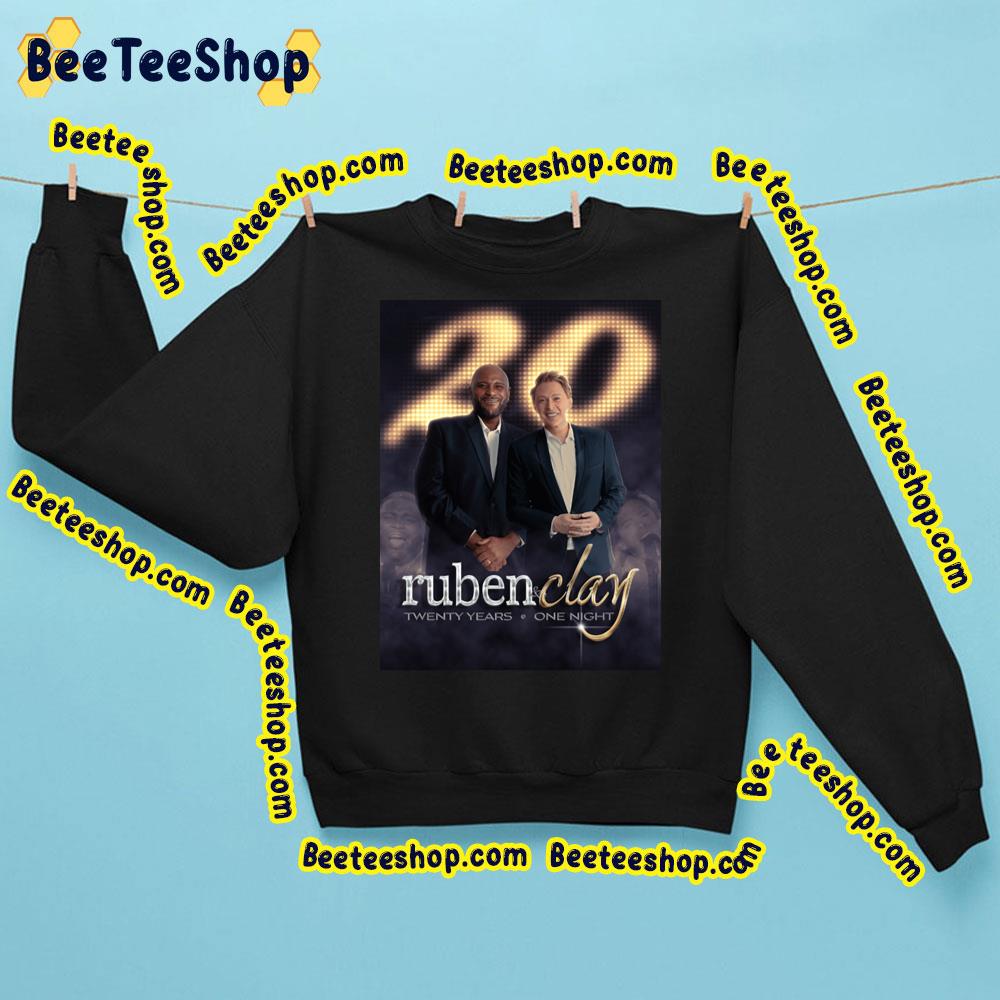 Ruben And Clay Aiken Twenty Years One Night 2023 Trending Unisex Sweatshirt