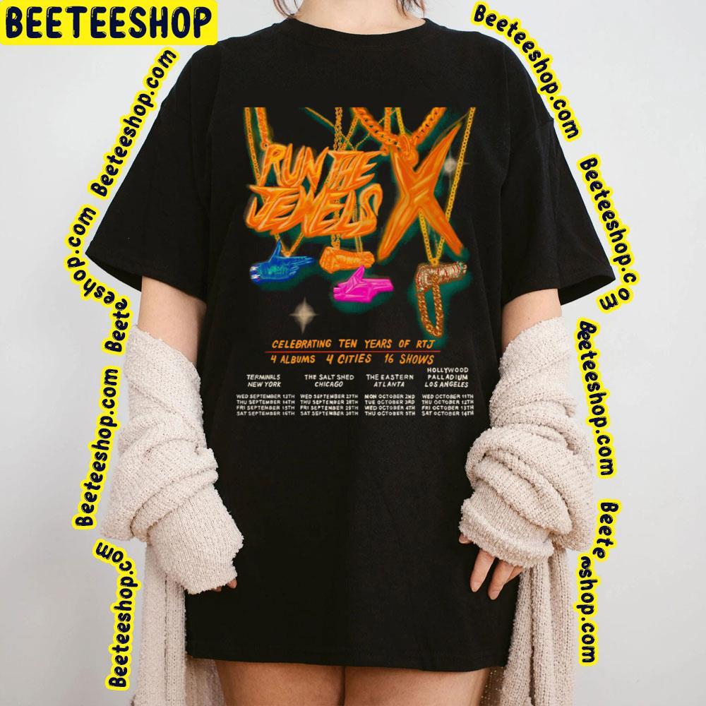 Run The Jewels Announce 10th Anniversary Tour 2023 Trending Unisex T-Shirt