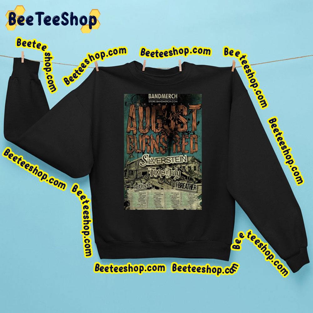 Silverstein Covers Nofx, Hits The Road With August Burns Red, Letlive, Texas In July And I, The Breather Trending Unisex Sweatshirt