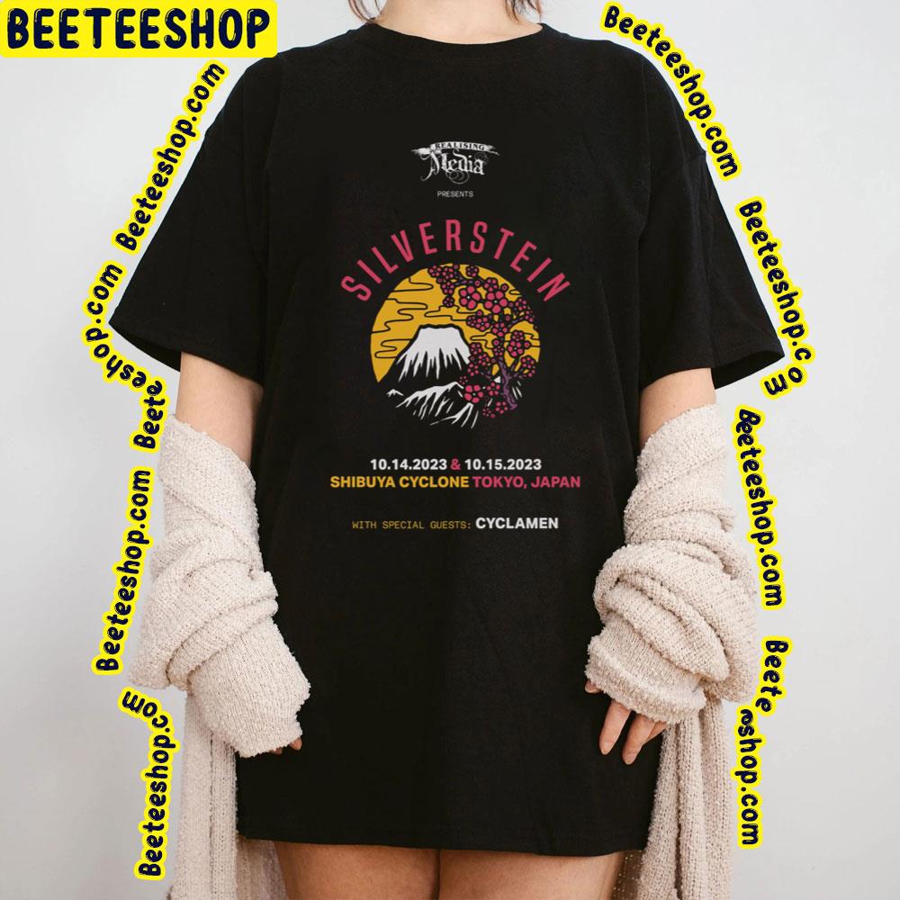 Silverstein Japan Tour 2023 Trending Unisex T-Shirt