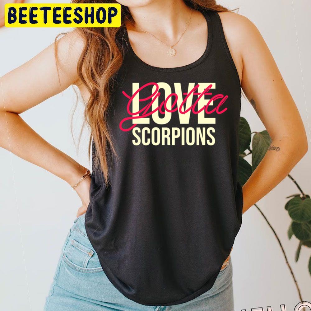Simple Text Scorpions Lovers Trending Unisex T-Shirt