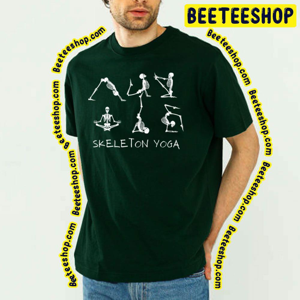 Skeleton Yoga Trending Unisex T-Shirt