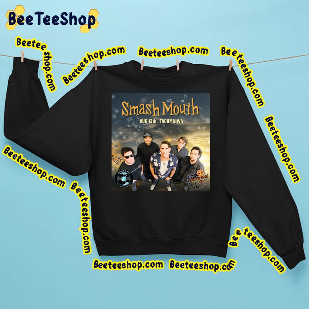 Smash Mouth Aug 13th Tacoma Wa 2023 Trending Unisex Sweatshirt