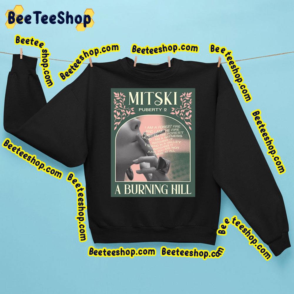 Smokey Girl Mitski A Burning Hill Trending Unisex Sweatshirt