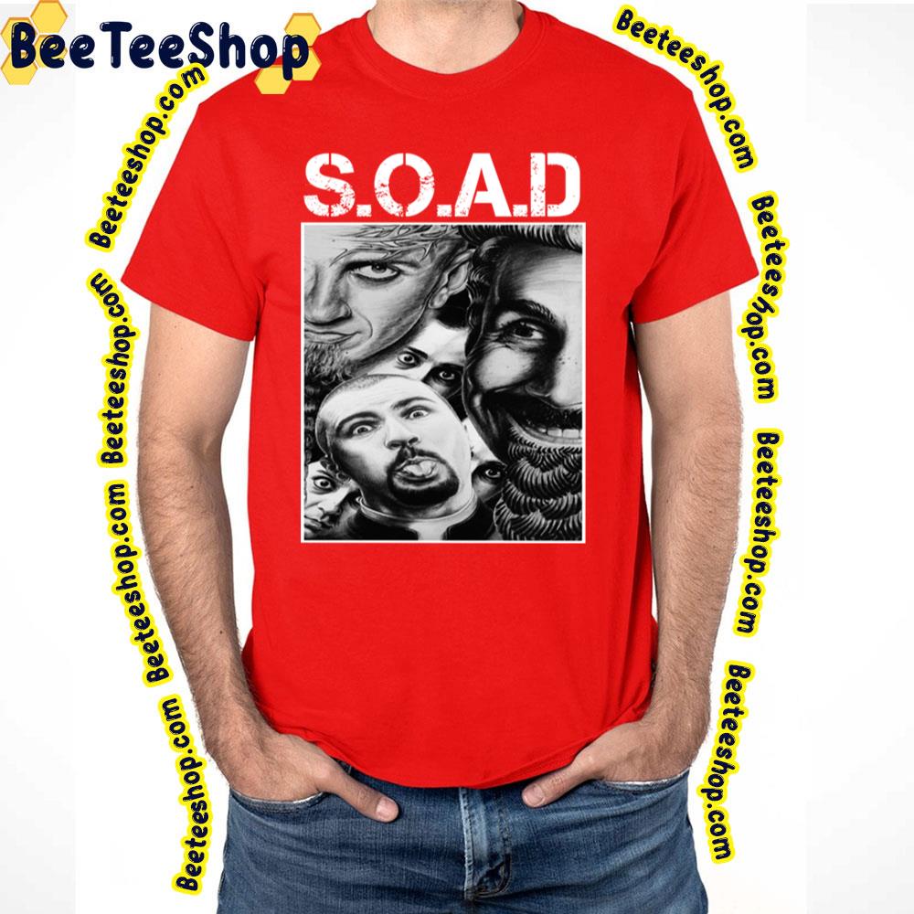 Soad Black Art Funny People System Of A Down Trending Unisex T-Shirt
