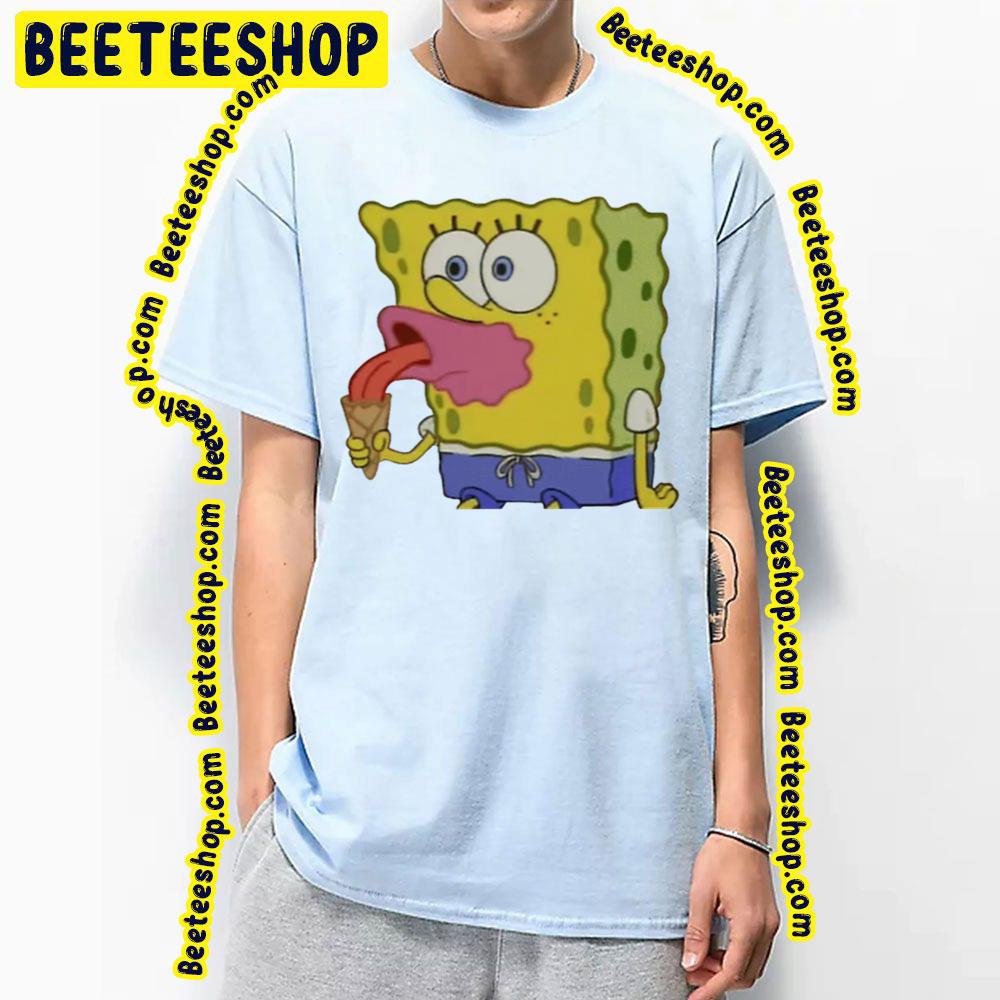 Spongebob Ice Cream Cone Trending Unisex T-Shirt