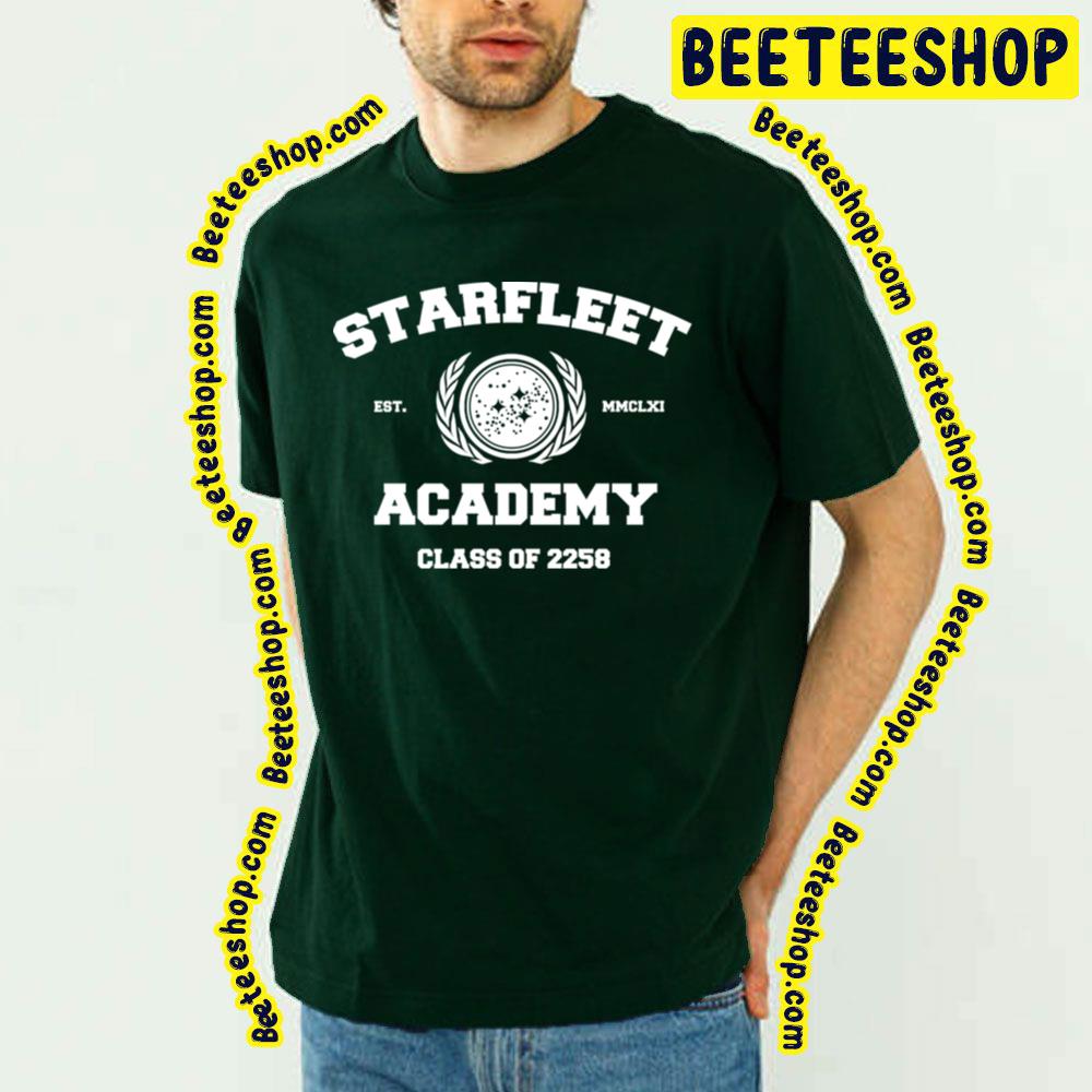 Starfleet Acadmey Class Of 2258 White Star Trek Trending Unisex T-Shirt