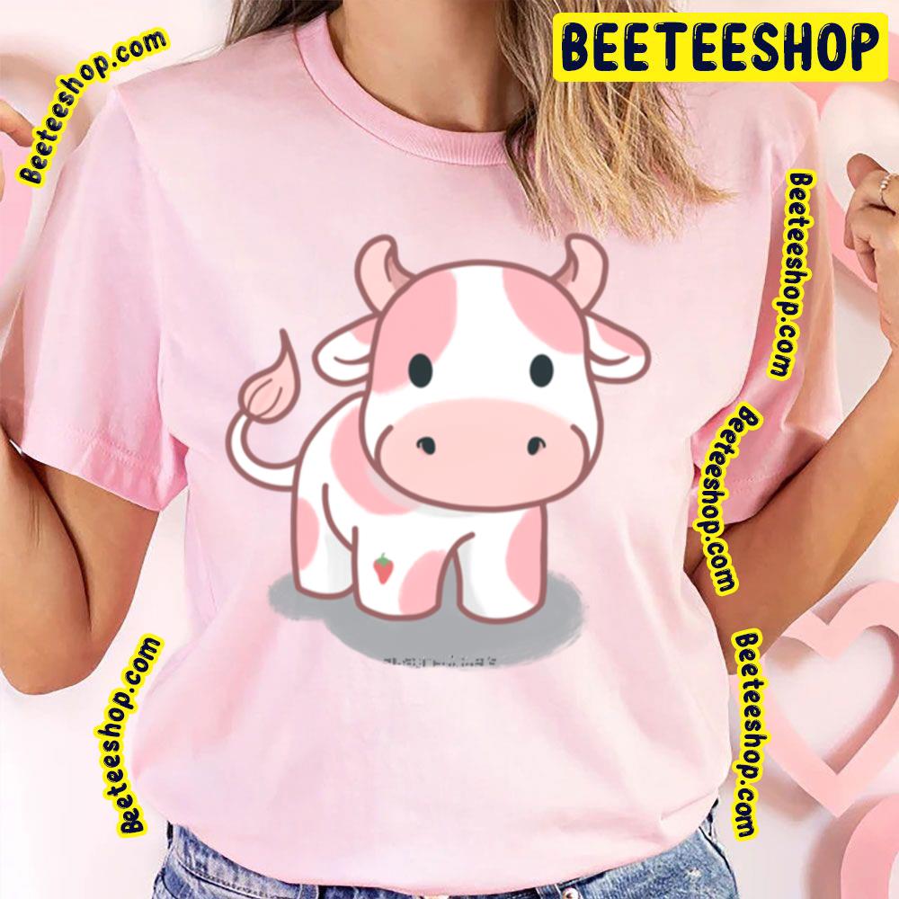 Strawberry Cow Trending Unisex T-Shirt