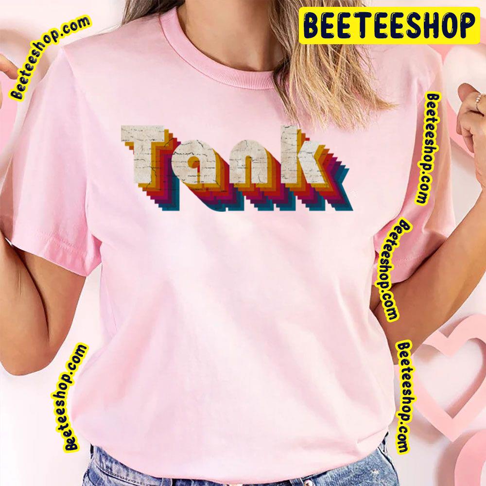 Style Retro Text Tank Trending Unisex T-Shirt