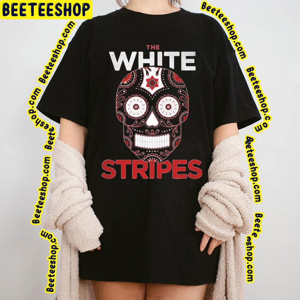 Sugar Skull The White Stripes Trending Unisex T-Shirt