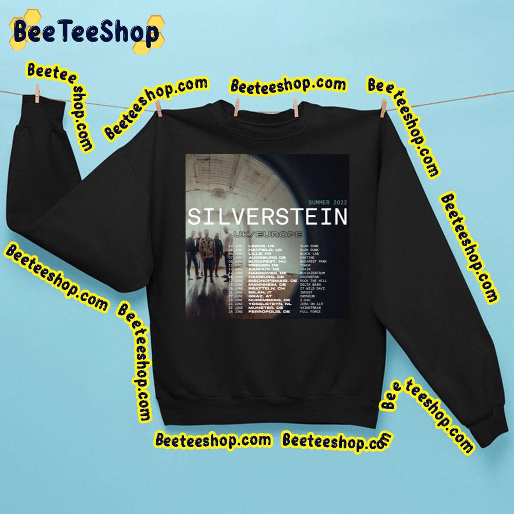 Summer 2022 Silverstein Uk Europe Tour Trending Unisex Sweatshirt