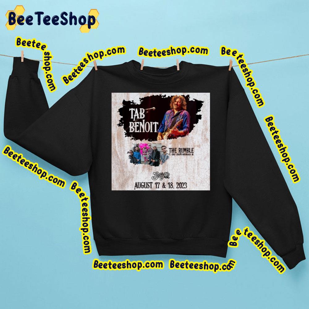 Tab Benoit The Rumble August Tour 2023 Trending Unisex Sweatshirt