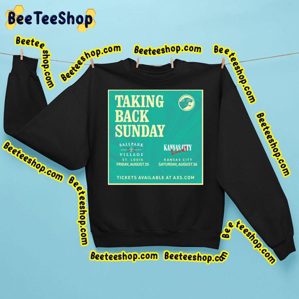 Taking Back Sunday Kansas City Live 2023 Trending Unisex Sweatshirt