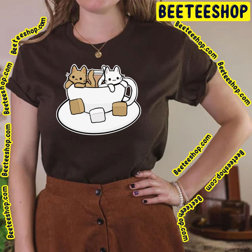 Tea Cats Trending Unisex T-Shirt