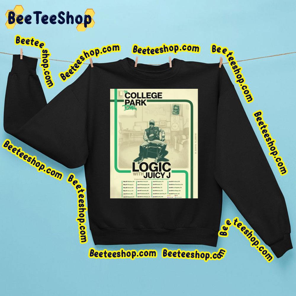 The College Park Tour Logic With Juicy J Trending Unisex Sweatshirt