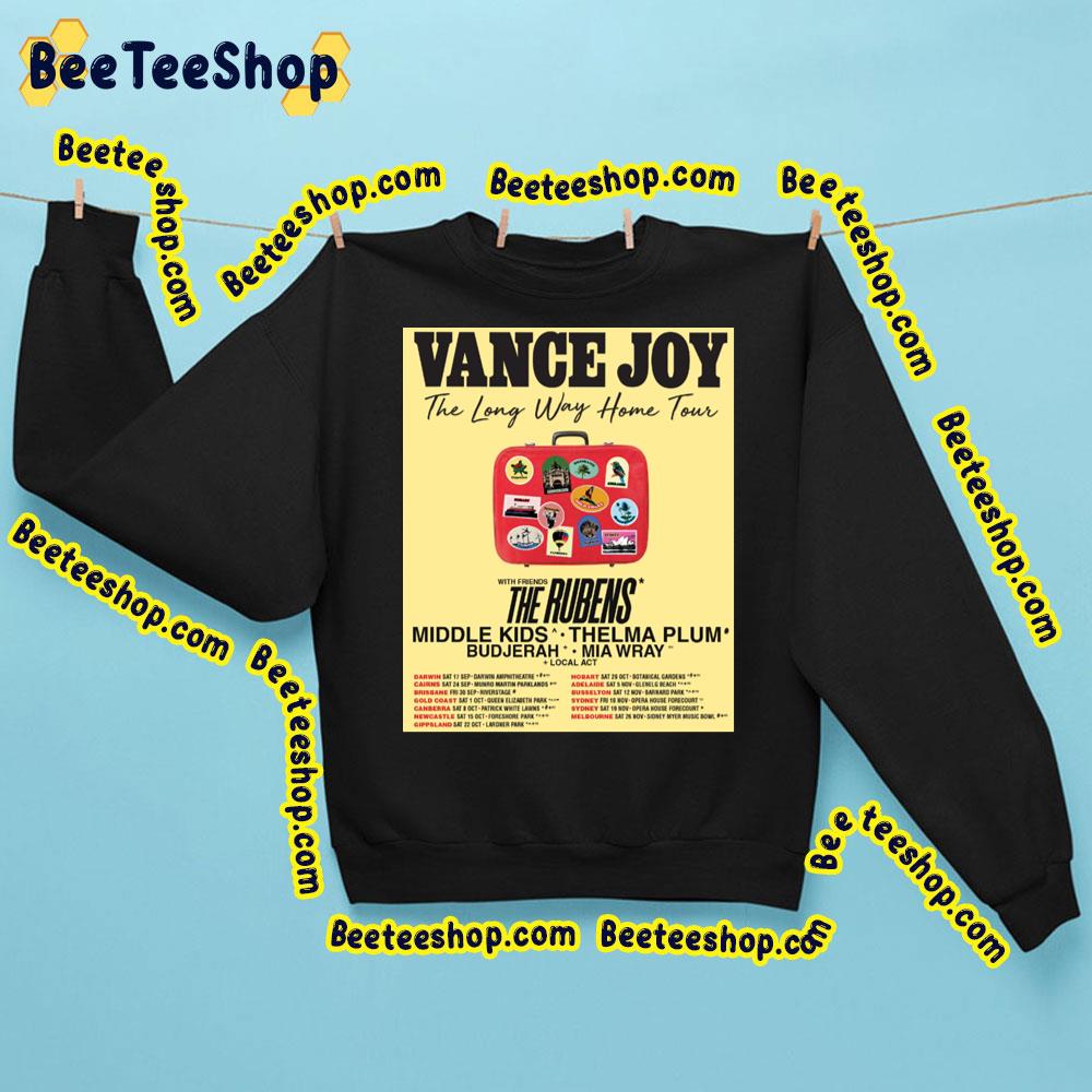 The Long Way Home Tour Vance Joy Trending Unisex Sweatshirt