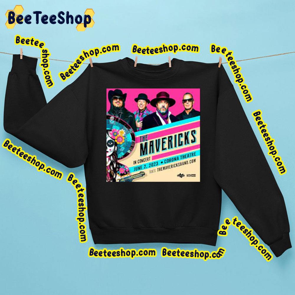 The Mavericks In Concert June 2023 Trending Unisex Sweatshirt