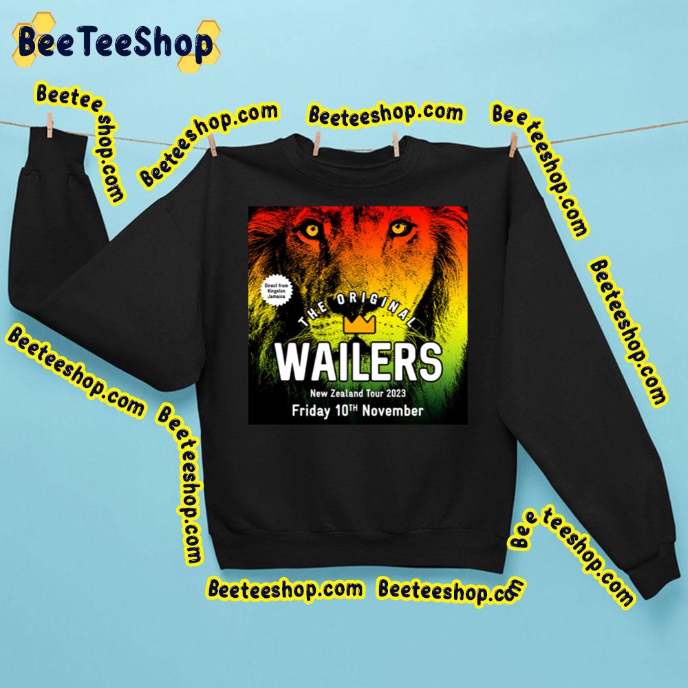 The Original The Wailers New Zealand Tour 2023 Trending Unisex Sweatshirt