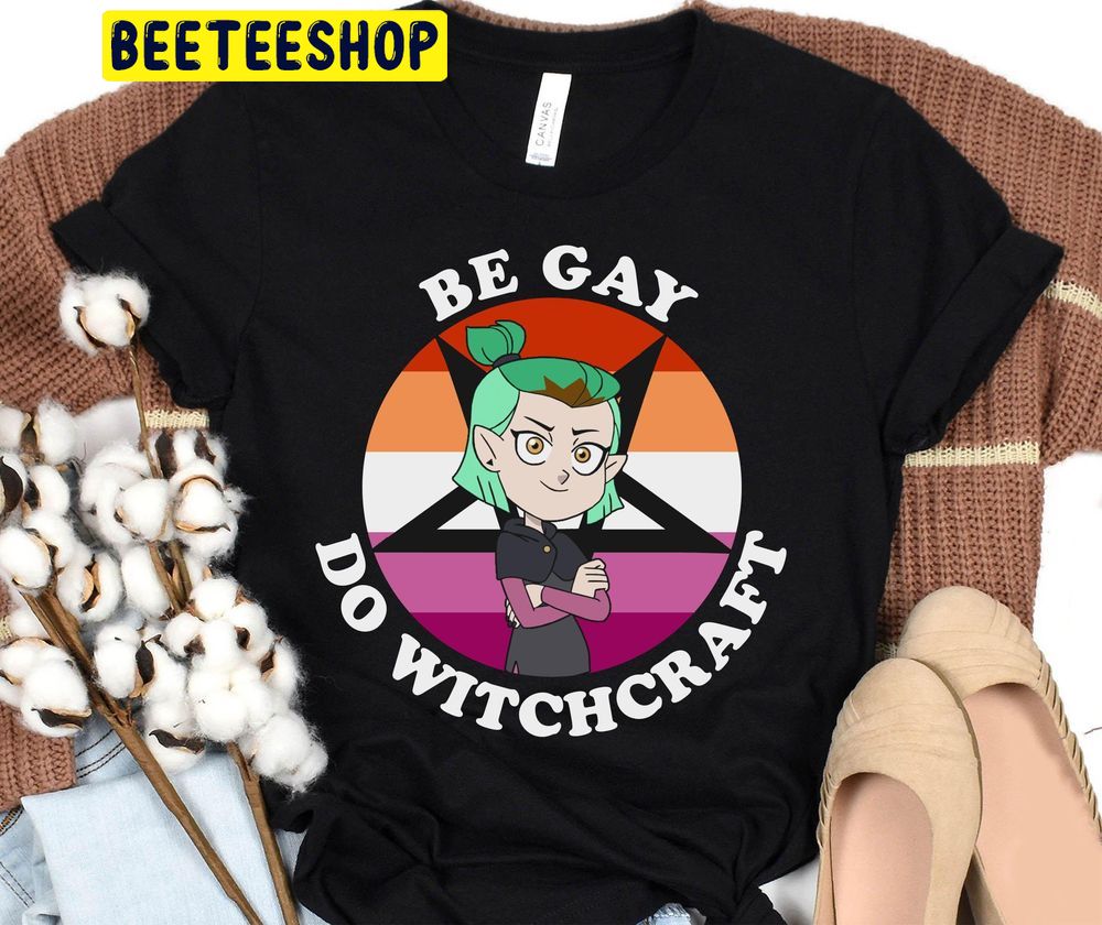 The Owl House Amity Blight Be Gay Do Witchcraft Trending Unisex T-Shirt