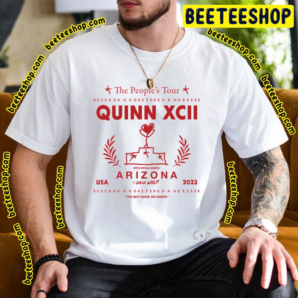 The People’s Tour 2023 Quinn Xcii, Arizona & Julia Wolf Trending Unisex T-Shirt