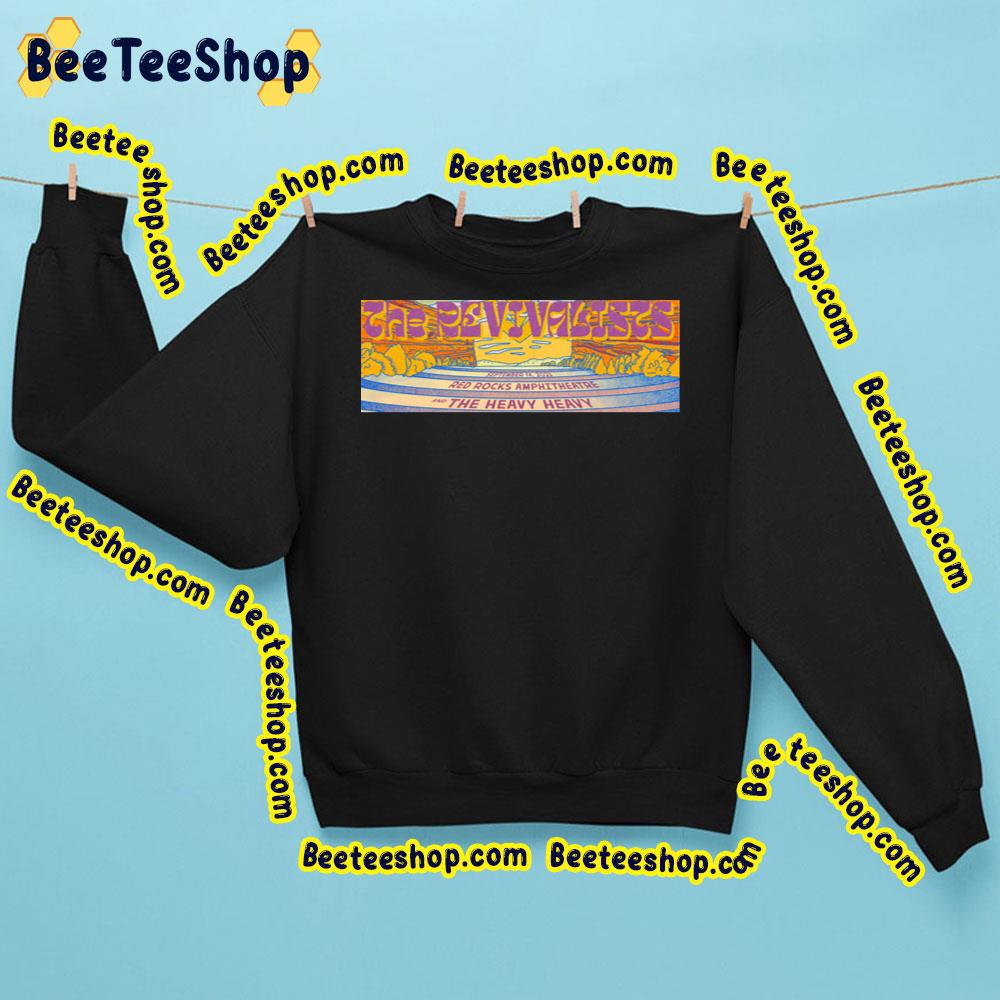 The Revivalists September 2023 Red Rocks Amphitheatre And The Heavy Heavy Trending Unisex Sweatshirt