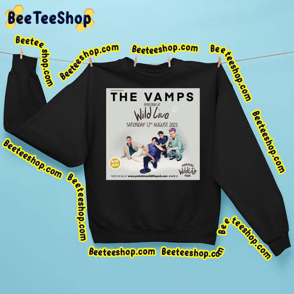 The Vamps Perform At Wild Live August 2023 Trending Unisex Sweatshirt