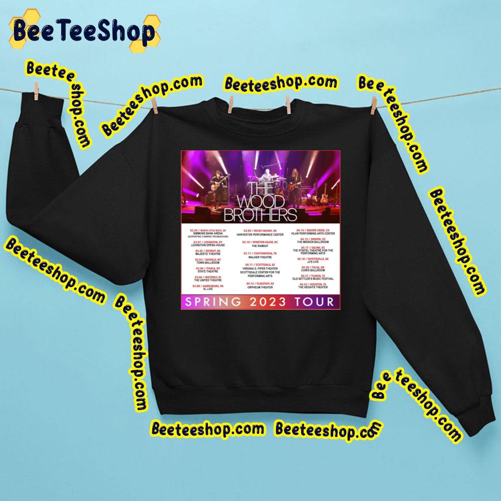 The Wood Brothers Announce Spring 2023 Tour Dates Trending Unisex Sweatshirt