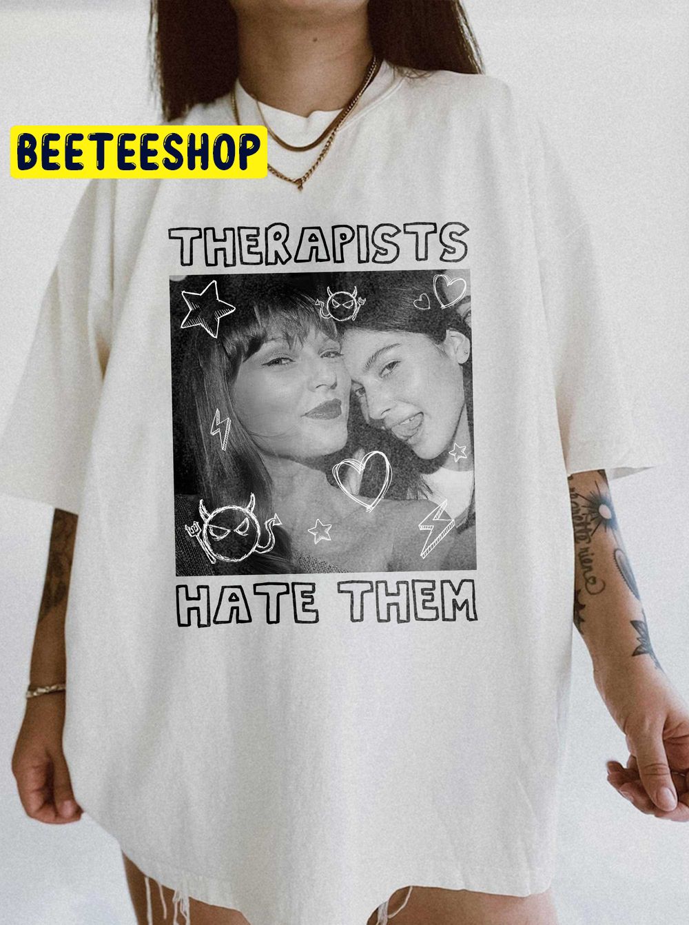 Therapists Hate Them Taylor Swiftie Phoebe Bridgers Trending Unisex T-Shirt