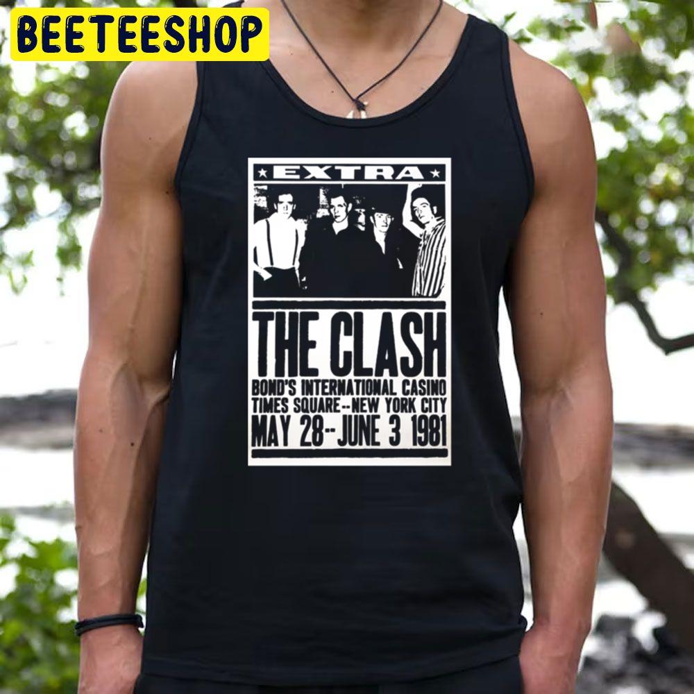 Vinatge 1981 The Clash Trending Unisex T-Shirt