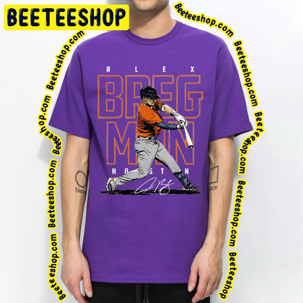 Vintage Alex Bregman Signature Baseball Trending Unisex T-Shirt