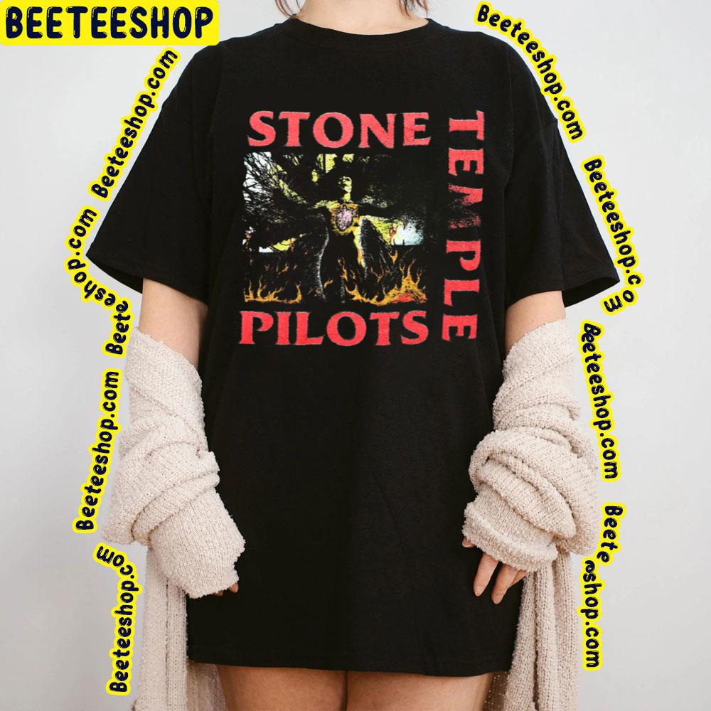 Vintage Art Fire Stone Temple Pilots Trending Unisex T-Shirt