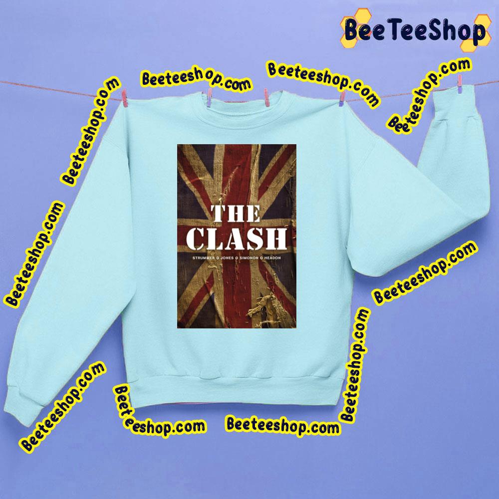 Vintage Art Flag The Clash Trending Unisex Sweatshirt