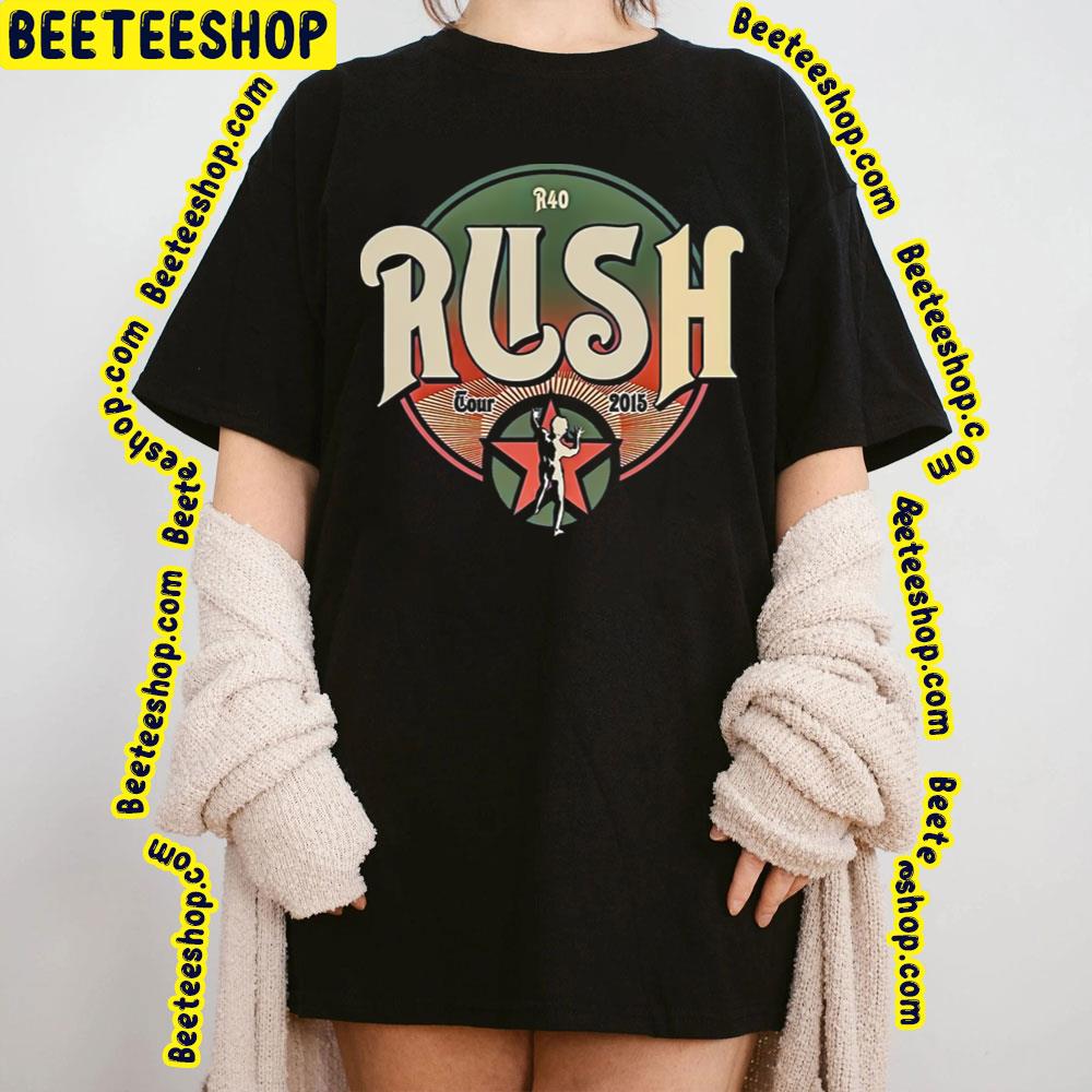 Vintage Art R40 Circle Rush Band Trending Unisex T-Shirt