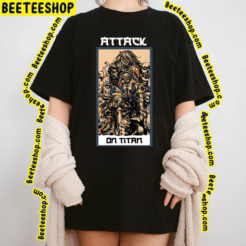 Vintage Art Skull Attack On Titan Trending Unisex T-Shirt