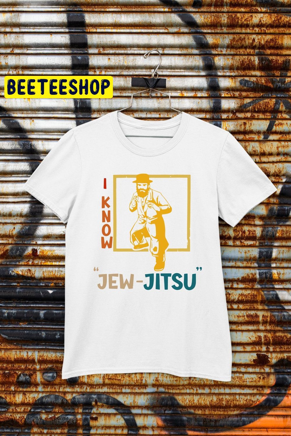 Vintage I Know Jew Jitsu Trending Unisex T-Shirt