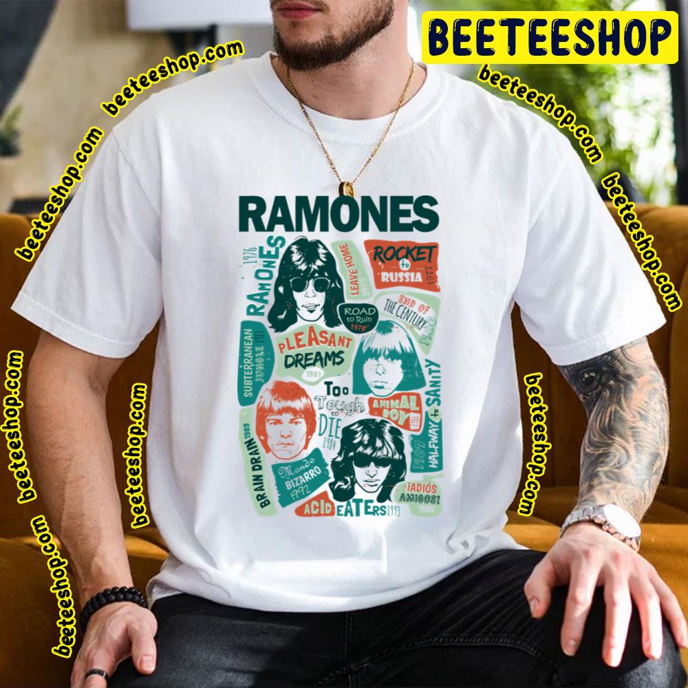 Email Rædsel kompression Vintage Ramones Trending Unisex T-Shirt - Beeteeshop
