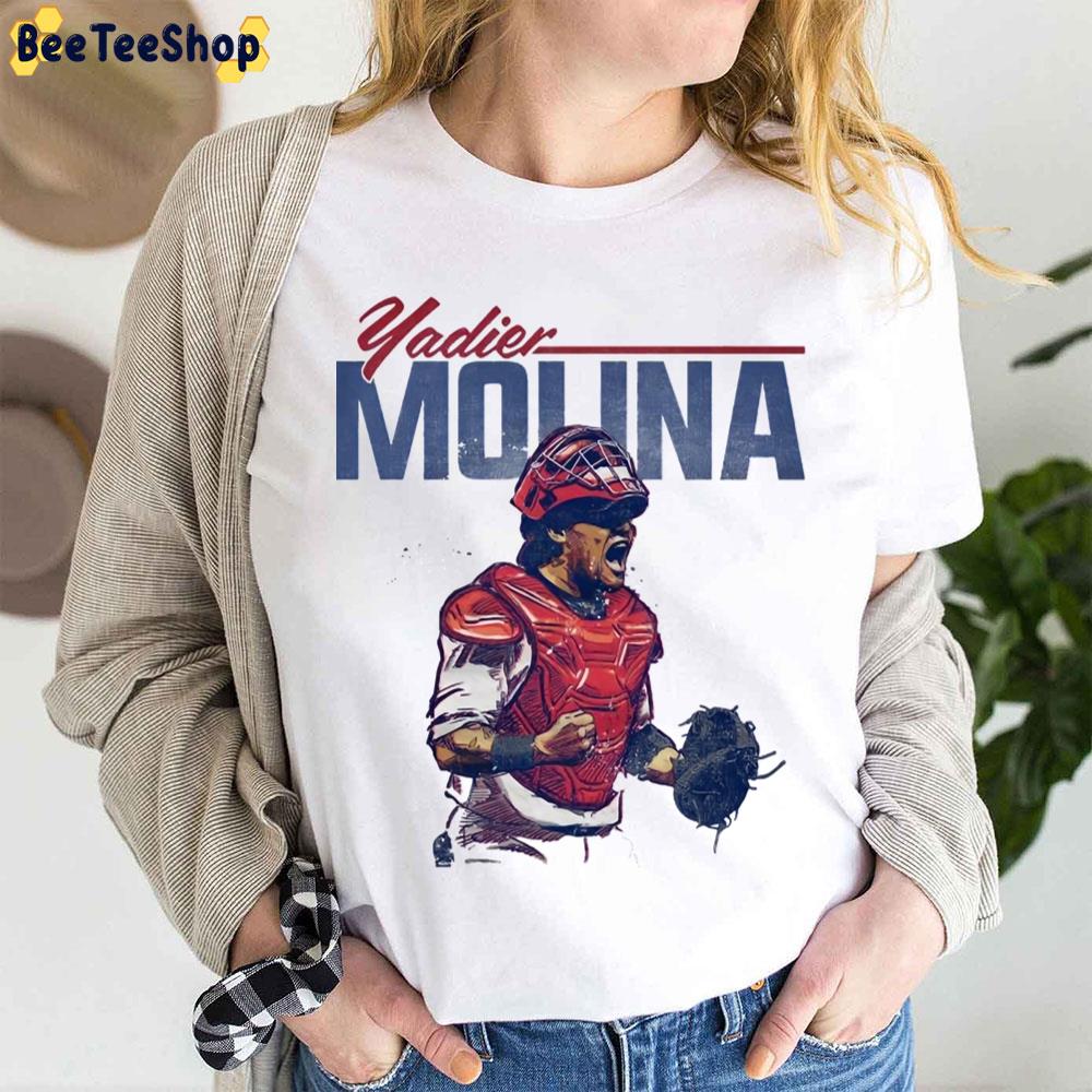 Vintage Yadier Molina Baseball Trending Unisex T-Shirt