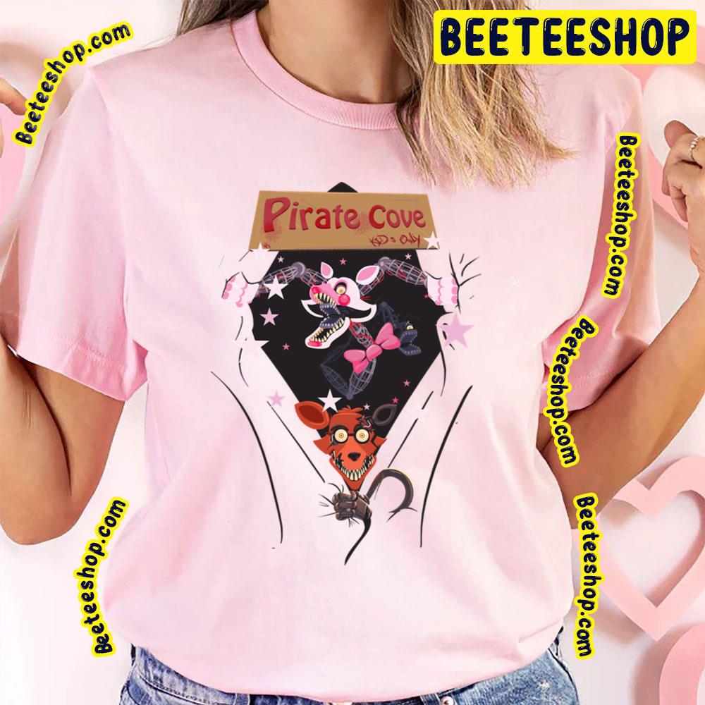 We Love Foxy And Mangle Five Nights At Freddy’s Trending Unisex T-Shirt