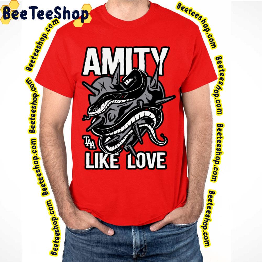 White Art Breath In Love The Amity Affliction Trending Unisex T-Shirt