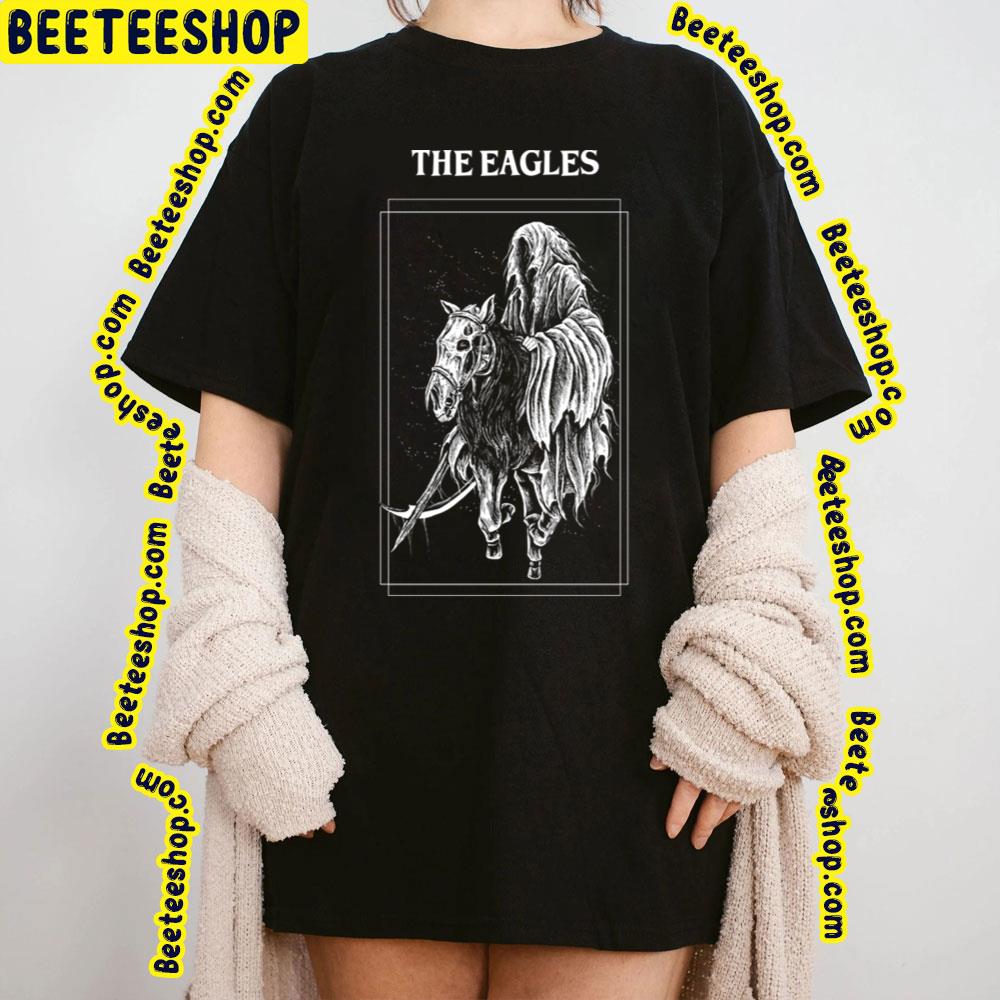 White Art Devil Horse Eagles Trending Unisex T-Shirt