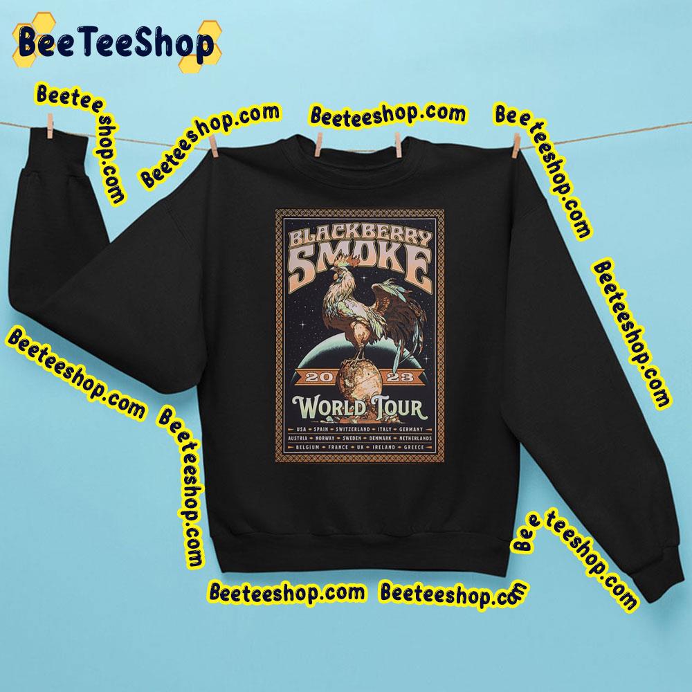 World Tour Blackberry Smoke 2023 Trending Unisex Sweatshirt