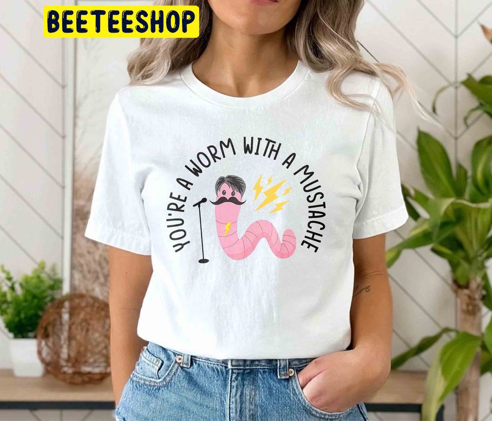 Worm With A Mustache Pump Rules Trending Unisex T-Shirt