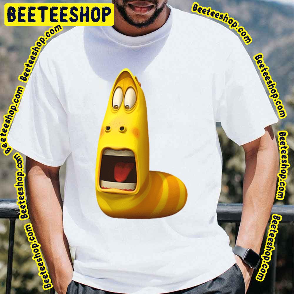 Wow Yellow Larva Cartoon Trending Unisex T-Shirt