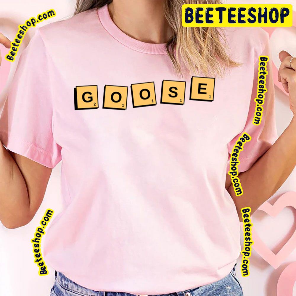 Yellow Art Scrabble Points Goose Trending Unisex T-Shirt