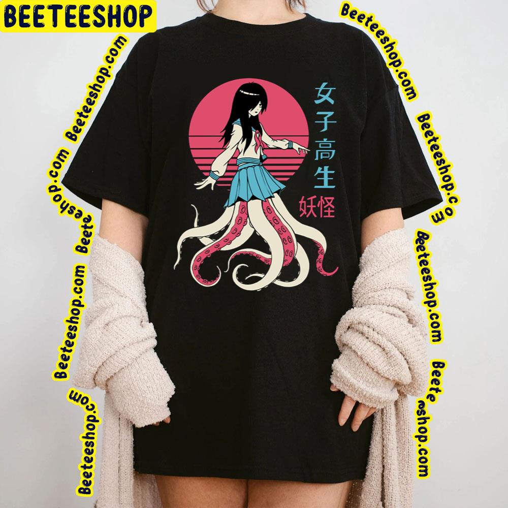 Yokai School Girl Trending Unisex T-Shirt