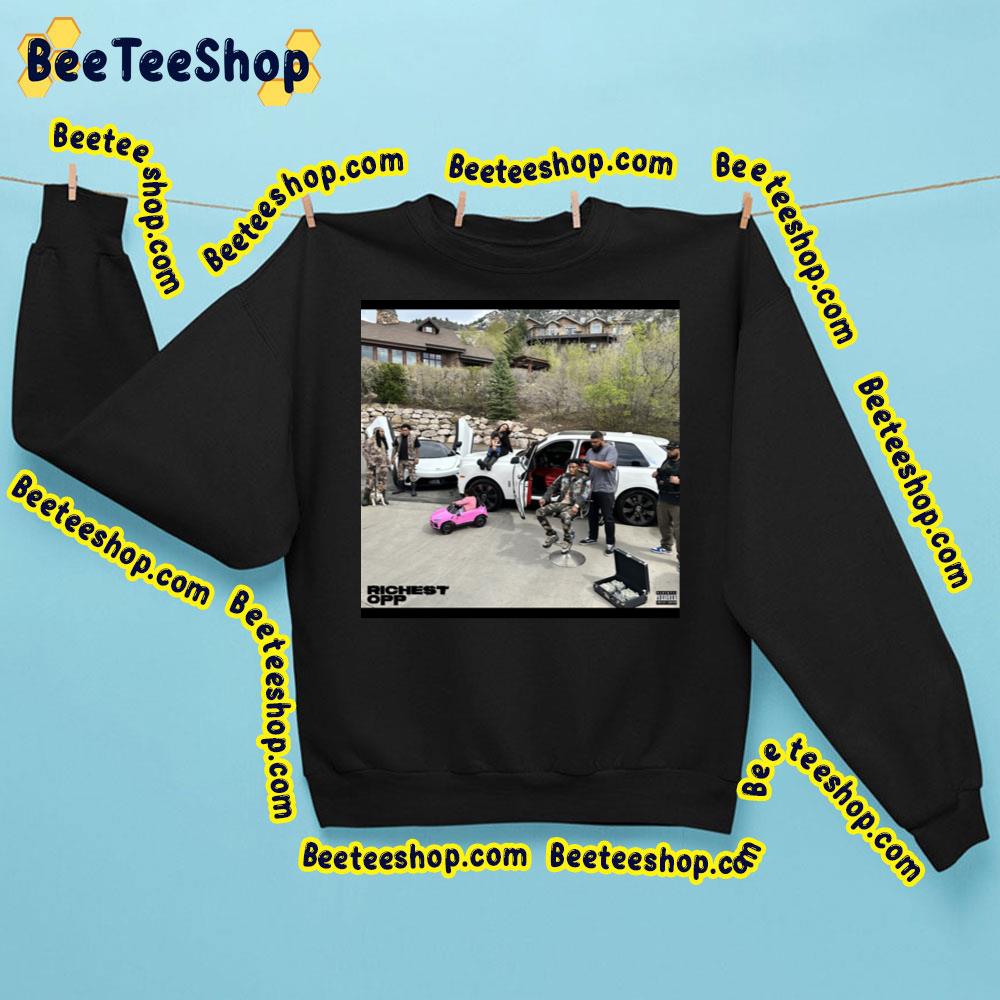 Youngboy Never Broke Again – Richest Opp Album 2023 Trending Unisex Sweatshirt