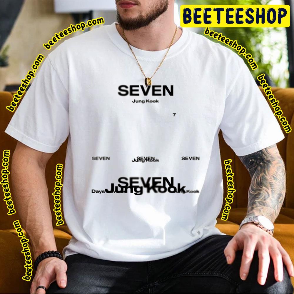 2023 Jungkook Seven Album Trending Unisex T-Shirt