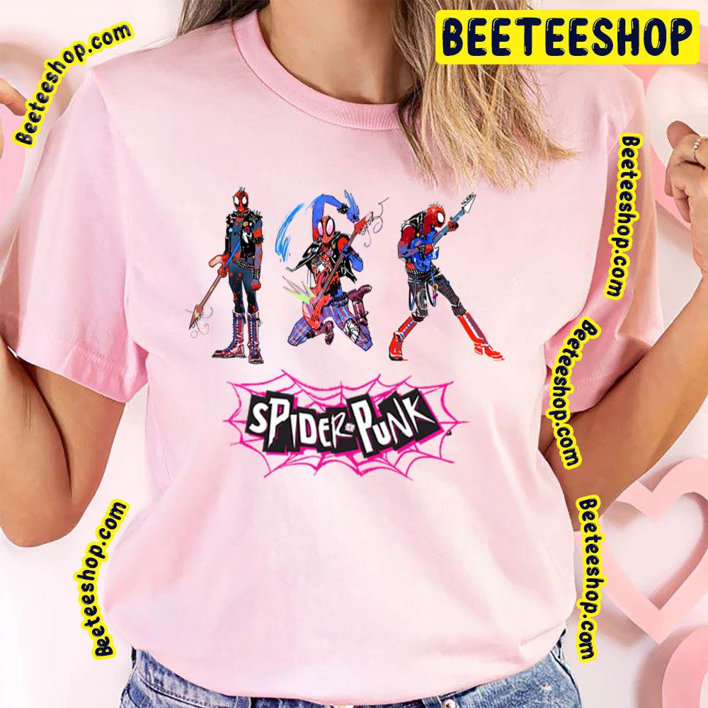 2d Art Spider Punk Morales Spiderverse Movie Trending Unisex T-Shirt