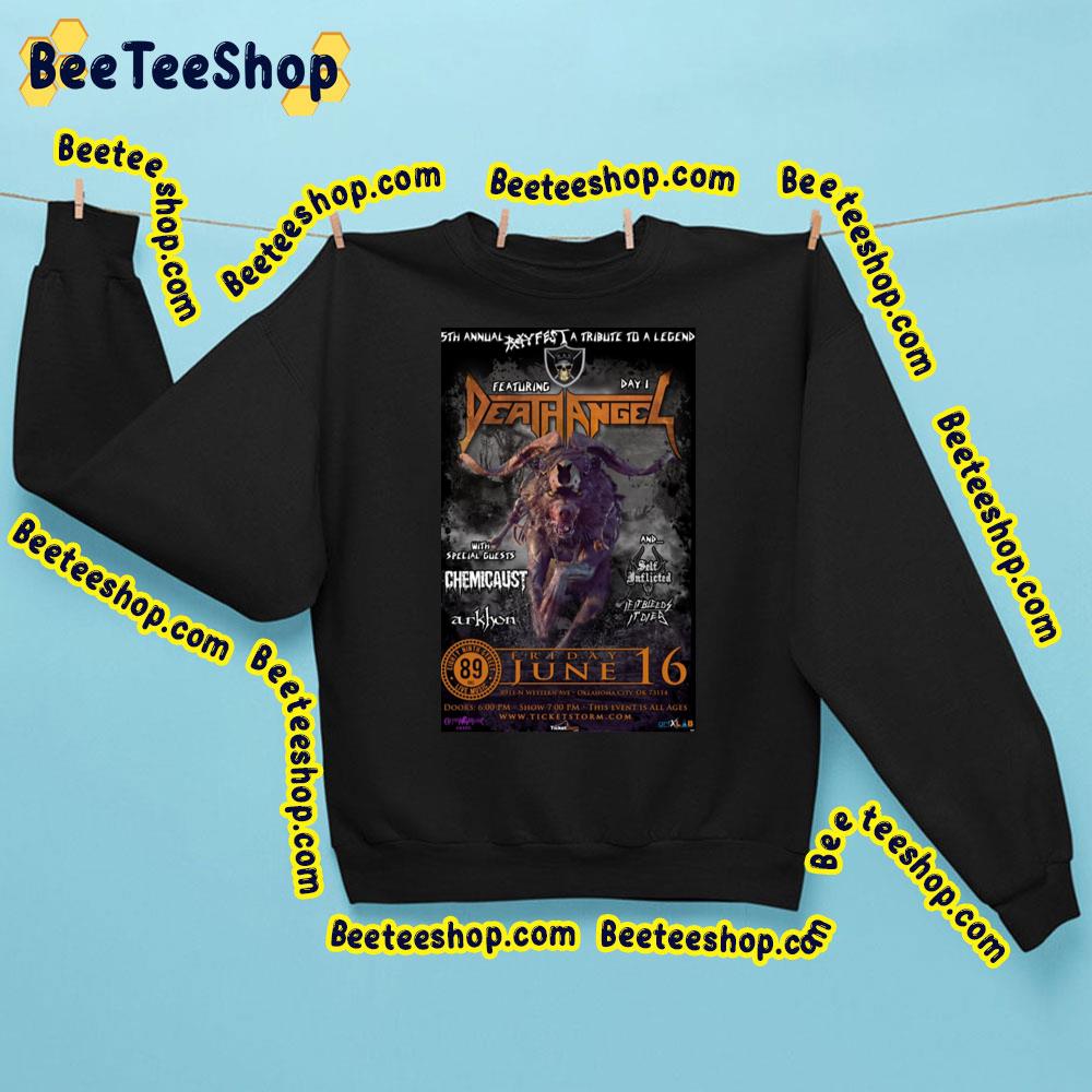 5th Annual Fest A Tribute To A Legend Death Angel 2023 Trending Unisex Sweatshirt